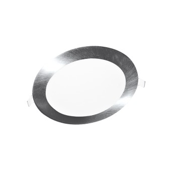 Υ/Κ ROUND NM REC. LED SLIM PANEL 8W 3000K 490Lm 230V Φ120 Ra80