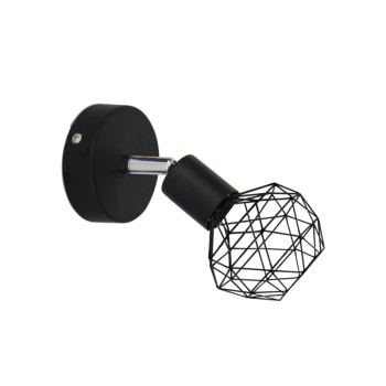 ΣΠΟΤ I 1XE14 ΜΑΥΡΟ ΠΛΕΓΜΑ 12,5X9,5X15,5CM ALADDIN ΣΠΟΤ I 1XE14 ΜΑΥΡΟ ΠΛΕΓΜΑ 12,5X9,5X15,5CM ALADDIN