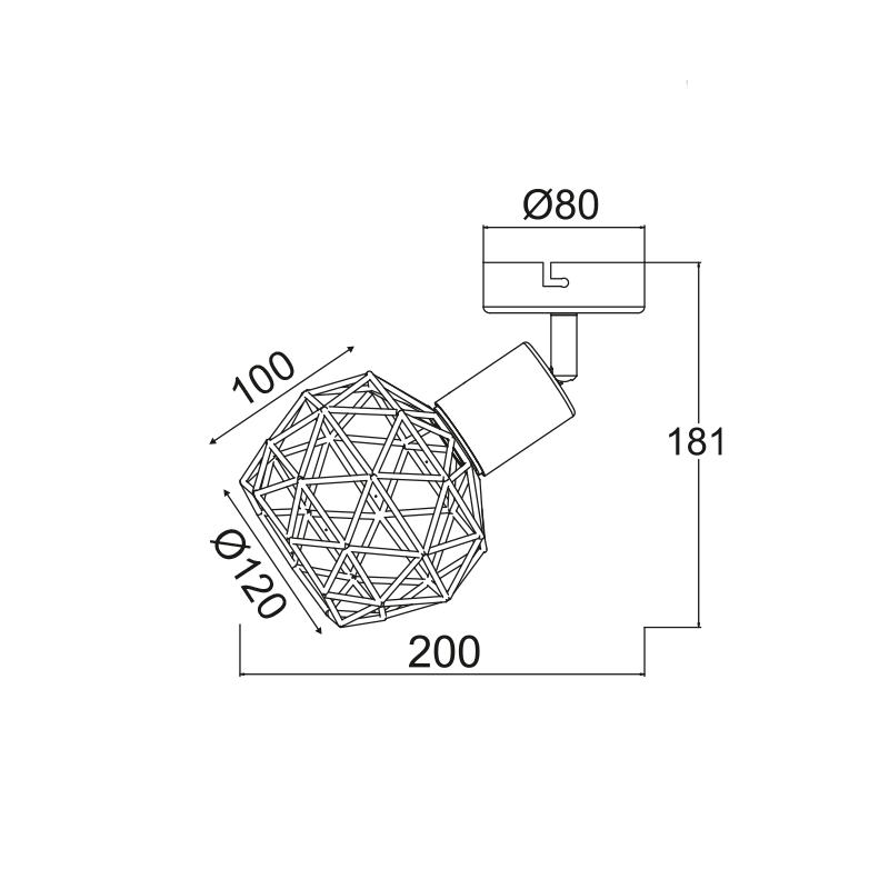 ΣΠΟΤ I 1XE14 ΧΑΛΚΙΝΟ ΠΛΕΓΜΑ 12,5X9,5X15,5CM ALADDIN ΣΠΟΤ I 1XE14 ΧΑΛΚΙΝΟ ΠΛΕΓΜΑ 12,5X9,5X15,5CM ALADDIN