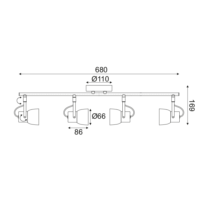 ^ΕΠΙΤΟΙΧΟ ΚΑΙ ΟΡΟΦΗΣ Φ/Σ 4ΧGU10 ΤΣΙΜΕΝΤΟ+ΜΕΤΑΛΛΟ 68,5Χ11ΧΗ18CM PEPPER ^ΕΠΙΤΟΙΧΟ ΚΑΙ ΟΡΟΦΗΣ Φ/Σ 4ΧGU10 ΤΣΙΜΕΝΤΟ+ΜΕΤΑΛΛΟ 68,5Χ11ΧΗ18CM PEPPER