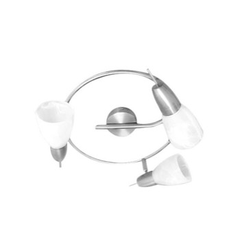 NETTO ΣΠΟΤ ΙΙI ΓΥΑΛΙ ΝΙΚΕΛ ΜΑΤ 3Χ40W E14 KAMET