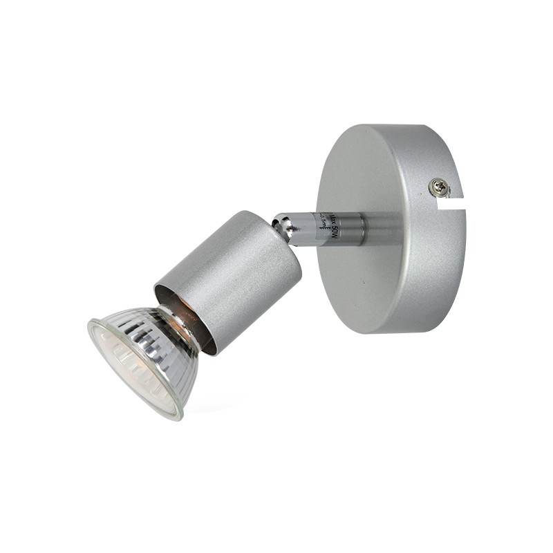 ΣΠΟΤ Ι ΑΣΗΜΙ ΒΑΦΗΣ 1 Χ GU10 TRINITY ΣΠΟΤ Ι ΑΣΗΜΙ ΒΑΦΗΣ 1 Χ GU10 TRINITY