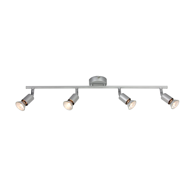 ΣΠΟΤ ΙΙΙΙ ΑΣΗΜΙ ΒΑΦΗΣ 4 Χ GU10 TRINITY