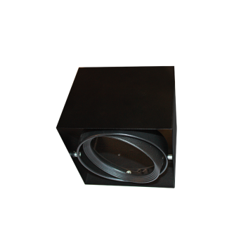 ^  ΣΠΟΤ ΟΡΟΦΗΣ AR111 ΜΟΝΟ ΜΑΥΡΟ 150x150x120