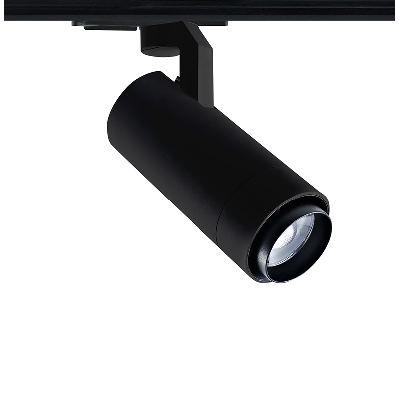 SAND BLACK LED ZOOMABLE TRACK LUMINAIRE 15W 3000K 1-PHASE 20-50° 1450LM MAX. 230V AC Ra80 5YRS SAND BLACK LED ZOOMABLE TRACK LUMINAIRE 15W 3000K 1-PHASE 20-50° 1450LM MAX. 230V AC Ra80 5YRS