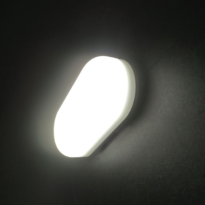 LED PC WHITE WALL LUMINAIRE 230V AC IP66 12W 1110lm 6000K 180° Ra80 LED PC WHITE WALL LUMINAIRE 230V AC IP66 12W 1110lm 6000K 180° Ra80