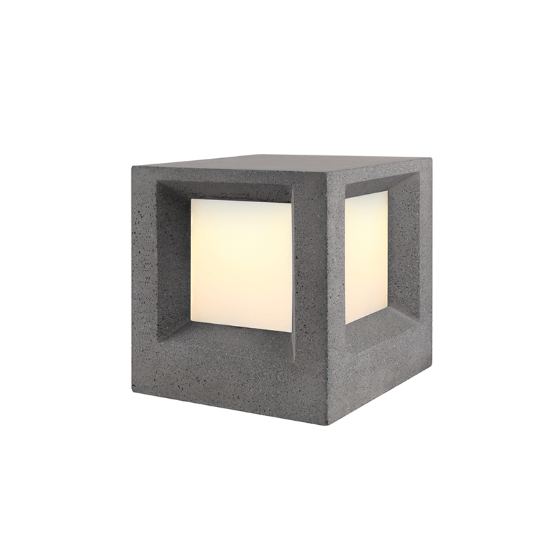 ^ΦΩΤΙΣΤΙΚΟ ΚΗΠΟΥ 200MM IP65 Ε27 Max.7W ΜΑΥΡΟ ΤΣΙΜΕΝΤΟ & PC ΚΑΛΥΜΜΑ ^ΦΩΤΙΣΤΙΚΟ ΚΗΠΟΥ 200MM IP65 Ε27 Max.7W ΜΑΥΡΟ ΤΣΙΜΕΝΤΟ & PC ΚΑΛΥΜΜΑ