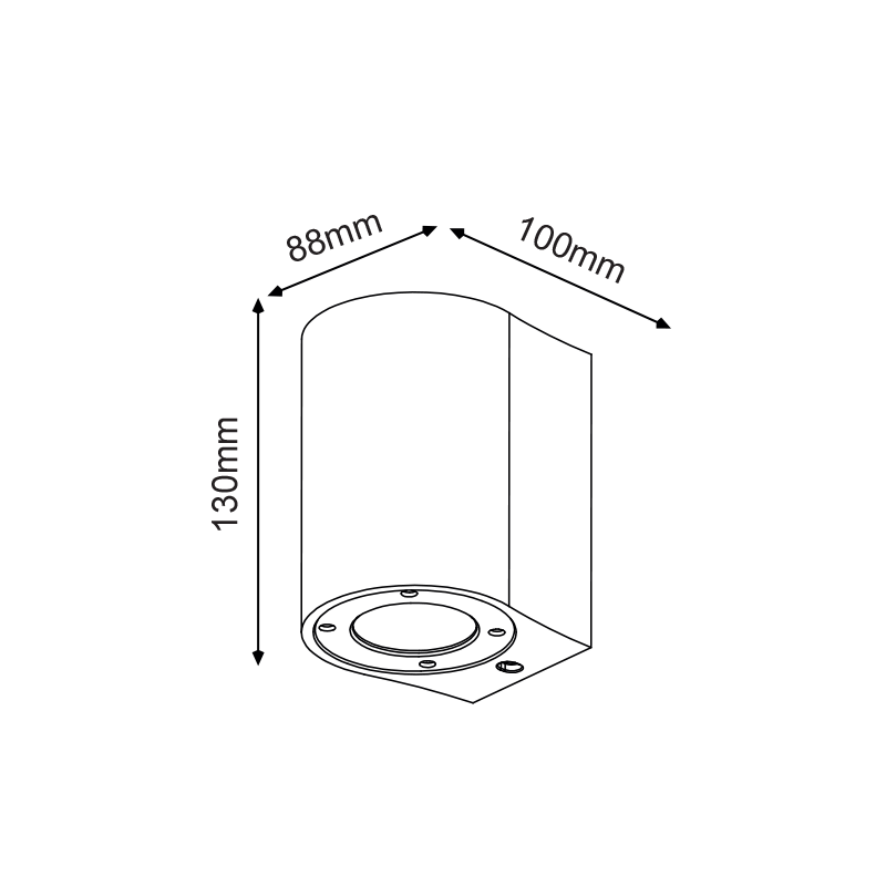 ^ΣΤΡΟΓΓΥΛΟ ΕΠΙΤΟΙΧΟ ΦΩΤΙΣΤΙΚΟ IP65 GU10 ΚΟΚΚΙΝΟ ΤΣΙΜΕΝΤΟ ^ΣΤΡΟΓΓΥΛΟ ΕΠΙΤΟΙΧΟ ΦΩΤΙΣΤΙΚΟ IP65 GU10 ΚΟΚΚΙΝΟ ΤΣΙΜΕΝΤΟ