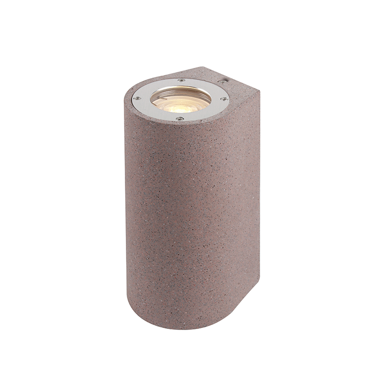 ^ΣΤΡΟΓΓΥΛΟ ΕΠΙΤΟΙΧΟ ΦΩΤΙΣΤΙΚΟ UP-DOWN IP65 2XGU10 ΚΟΚΚΙΝΟ ΤΣΙΜΕΝΤΟ ^ΣΤΡΟΓΓΥΛΟ ΕΠΙΤΟΙΧΟ ΦΩΤΙΣΤΙΚΟ UP-DOWN IP65 2XGU10 ΚΟΚΚΙΝΟ ΤΣΙΜΕΝΤΟ