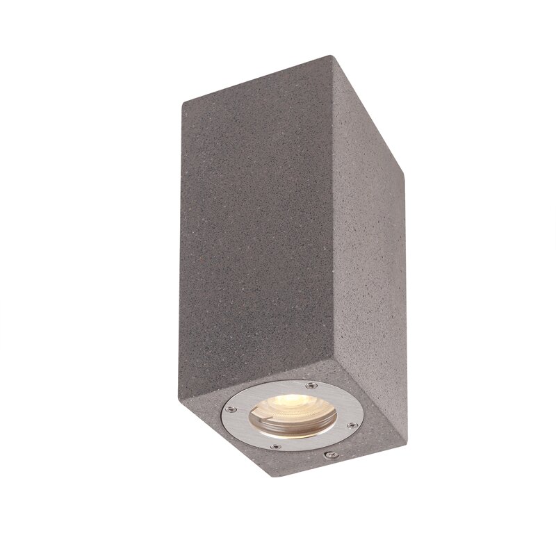 ^ΤΕΤΡΑΓΩΝΟ ΕΠΙΤΟΙΧΟ ΦΩΤΙΣΤΙΚΟ UP-DOWN IP65 2XGU10 ΜΑΥΡΟ ΤΣΙΜΕΝΤΟ ^ΤΕΤΡΑΓΩΝΟ ΕΠΙΤΟΙΧΟ ΦΩΤΙΣΤΙΚΟ UP-DOWN IP65 2XGU10 ΜΑΥΡΟ ΤΣΙΜΕΝΤΟ