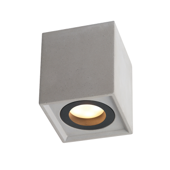 ^ΟΡΟΦΗΣ Φ/Σ 1ΧGU10 ΦΥΣΙΚΟ ΤΣΙΜΕΝΤΟ 8,5X8,5XH10CM MONTE ^ΟΡΟΦΗΣ Φ/Σ 1ΧGU10 ΦΥΣΙΚΟ ΤΣΙΜΕΝΤΟ 8,5X8,5XH10CM MONTE