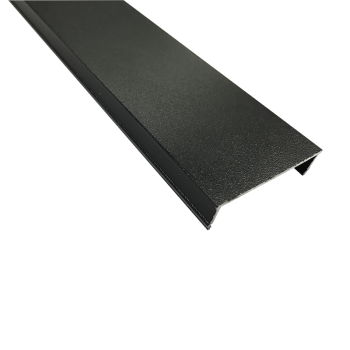 METAL BLACK COVER FOR ALUMINUM PROFILE P240 2.5m/pc METAL BLACK COVER FOR ALUMINUM PROFILE P240 2.5m/pc