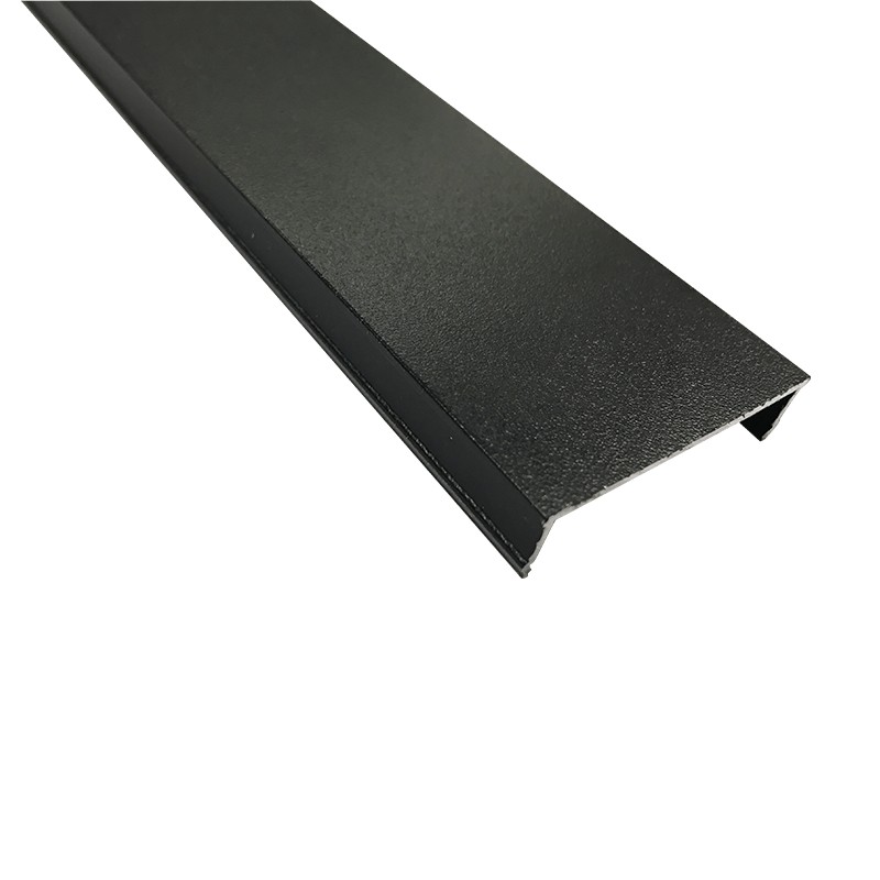 METAL BLACK COVER FOR ALUMINUM PROFILE P240 2.5m/pc METAL BLACK COVER FOR ALUMINUM PROFILE P240 2.5m/pc