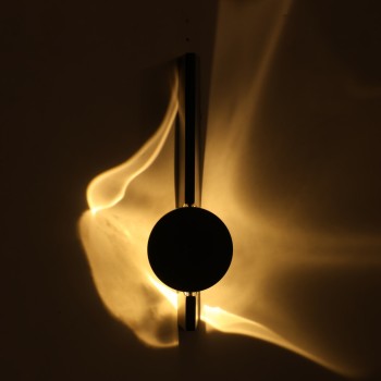 ΦΩΤΙΣΤΙΚΟ ΕΠΙΤΟΙΧΙΟ-ΧΑΛΚΙΝΟ ΜΕΤΑΛΛΟ LED 5W 2700Κ IP20 100x100xH330mm