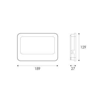 ΠΡΟΒΟΛΕΑΣ LED SMD ΜΑΥΡΟΣ 50W 3CCT 5000LM 185-265V RA>80 IP66