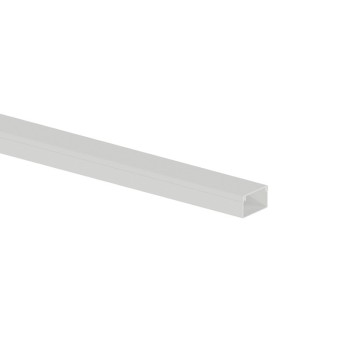 ^ΚΑΝΑΛΙ 25X16mm ΧΩΡΙΣ ΑΥΤΟΚΟΛΛΗΤΗ ΤΑΙΝΙΑ ΛΕΥΚΟ ΜΕ ΔΙΠΛΟ ΚΛΕΙΔΩΜΑ