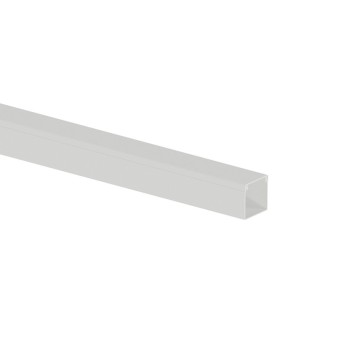 ΚΑΝΑΛΙ 25X25mm ΧΩΡΙΣ ΑΥΤΟΚΟΛΛΗΤΗ ΤΑΙΝΙΑ ΛΕΥΚΟ ΜΕ ΔΙΠΛΟ ΚΛΕΙΔΩΜΑ
