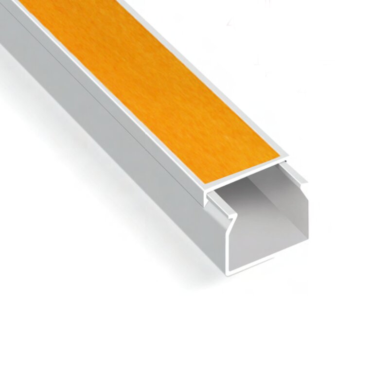 ΚΑΝΑΛΙ 40X40mm ΜΕ ΑΥΤΟΚΟΛΛΗΤΗ ΤΑΙΝΙΑ ΜΕ ΔΙΠΛΟ ΚΛΕΙΔΩΜΑ ΛΕΥΚΟ