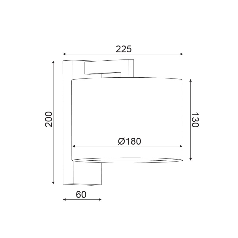 ΕΠΙΤΟΙΧΟ Φ/Σ 1ΧΕ27 ΜΕΤΑΛ ΝΙΚΕΛ+ΜΑΥΡΟ ΑΜΠΑΖΟΥΡ Φ18XΗ20CM CIRCE ΕΠΙΤΟΙΧΟ Φ/Σ 1ΧΕ27 ΜΕΤΑΛ ΝΙΚΕΛ+ΜΑΥΡΟ ΑΜΠΑΖΟΥΡ Φ18XΗ20CM CIRCE
