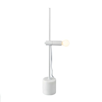 NETTO ΕΠΙΤΡΑΠΕΖΙΟ Φ/Σ 1XE14 ΛΕΥΚΟ ΜΑΡΜΑΡΟ+ΜΕΤ/ΚΟ D9XH58CM HERA