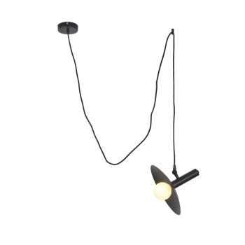 NETTO ΚΡΕΜΑΣΤΟ Φ/Σ 1ΧE14 ΜΑΥΡΟ ΜΕΤΑΛΛΙΚΟ D25XH220CM WAKANDA