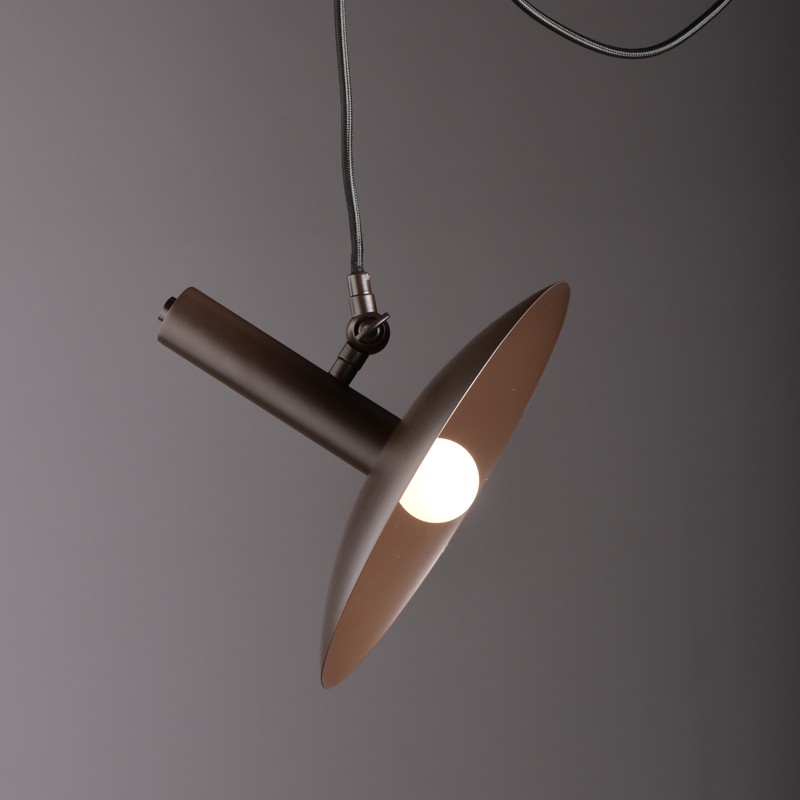 NETTO ΚΡΕΜΑΣΤΟ Φ/Σ 1ΧE14 ΚΑΦΕ ΜΕΤΑΛΛΙΚΟ D25XH220CM WAKANDA