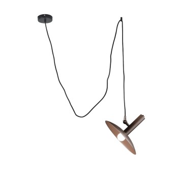 NETTO ΚΡΕΜΑΣΤΟ Φ/Σ 1ΧE14 ΚΑΦΕ ΜΕΤΑΛΛΙΚΟ D25XH220CM WAKANDA