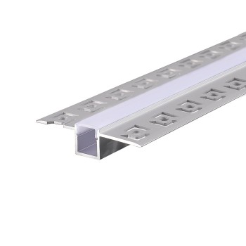 JADE ΠΡΟΦΙΛ ΑΛΟΥΜΙΝΙΟΥ TRIMLESS  ΜΕ ΟΠΑΛ PC ΚΑΛΛΥΜΑ 2m/τμχ