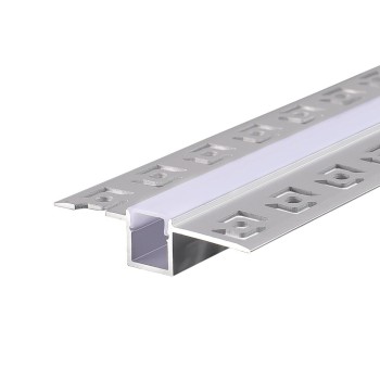 LING  ΠΡΟΦΙΛ ΑΛΟΥΜΙΝΙΟΥ TRIMLESS ΜΕ ΟΠΑΛ ΚΑΛΛΥΜΑ 2Μ/τμχ