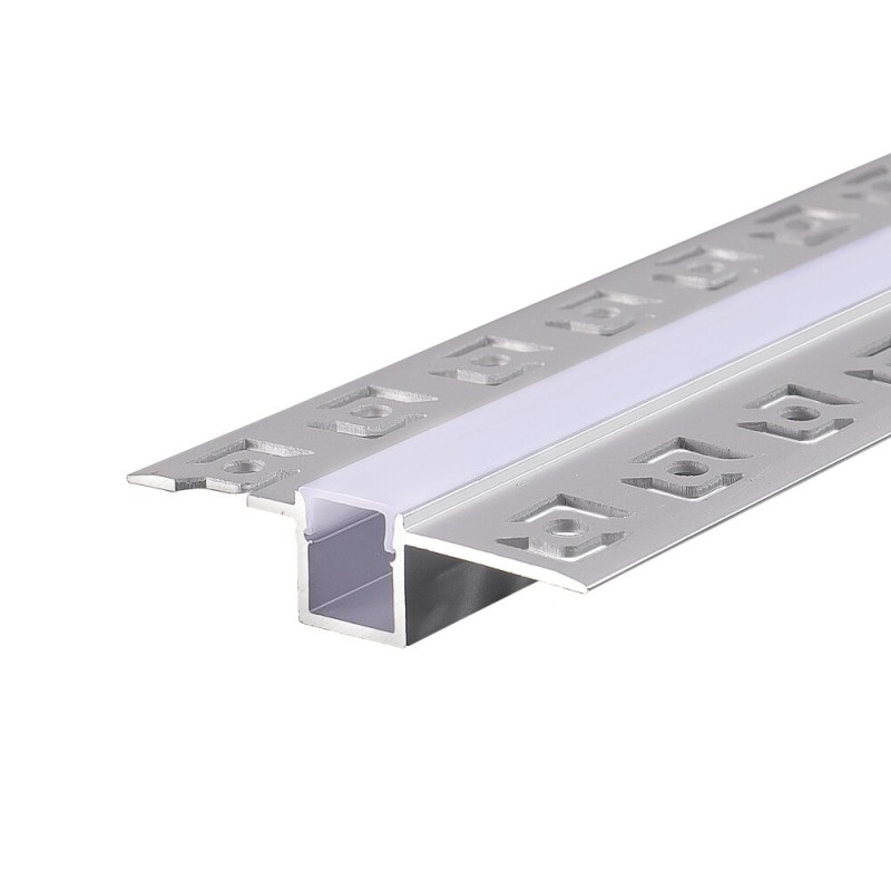 LING  ΠΡΟΦΙΛ ΑΛΟΥΜΙΝΙΟΥ TRIMLESS ΜΕ ΟΠΑΛ ΚΑΛΛΥΜΑ 2Μ/τμχ