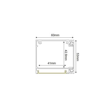 CALLA ΠΡΟΦΙΛ ΑΛΟΥΜΙΝΙΟΥ 3M/ΤΕΜ ΜΕ ΟΠΑΛ ΠΛΑΣΤΙΚΟ ΚΑΛΥΜΜΑ