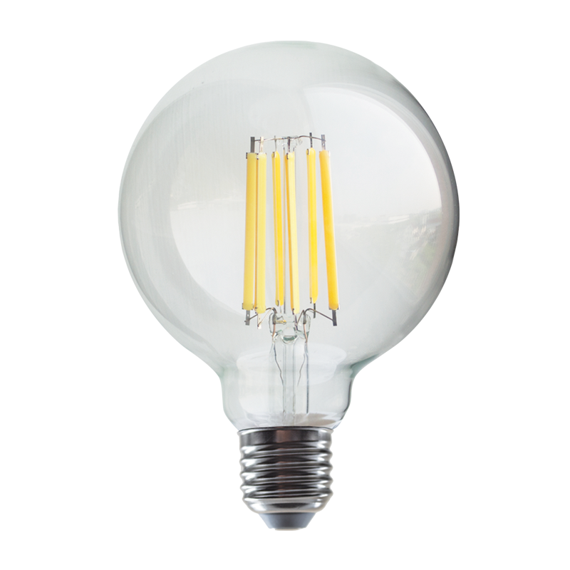 LED FILAMENT E27 G95 12W 2700K 230V AC 1540LM RA80