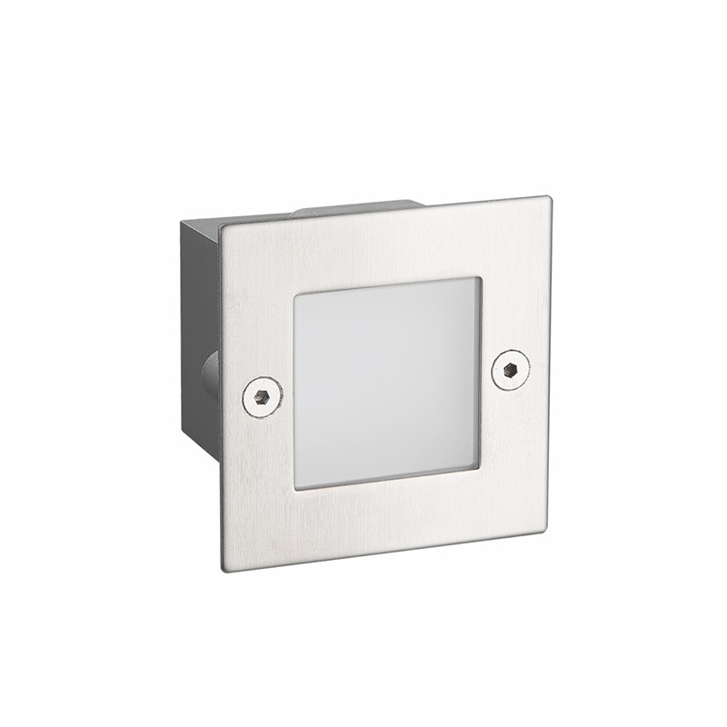 LED STEP LUMINAIRE 70X70 NM 2W 6000K 100Lm 230V IP54 RA80 LED STEP LUMINAIRE 70X70 NM 2W 6000K 100Lm 230V IP54 RA80