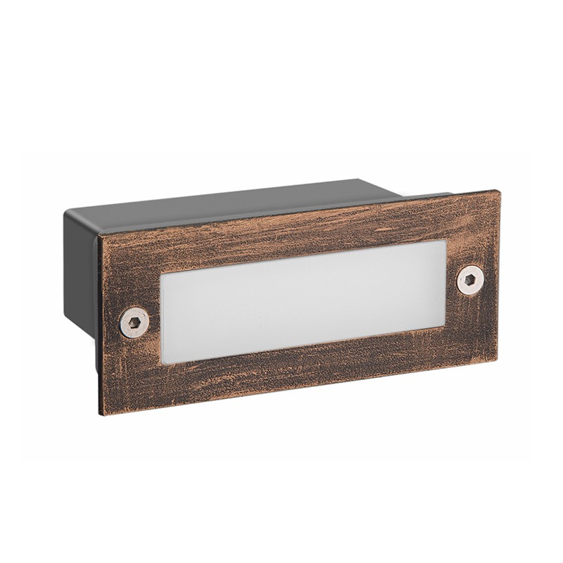 LED STEP LUMINAIRE 110X44 R 2W 6000K 100Lm 230V IP54 RA80 LED STEP LUMINAIRE 110X44 R 2W 6000K 100Lm 230V IP54 RA80