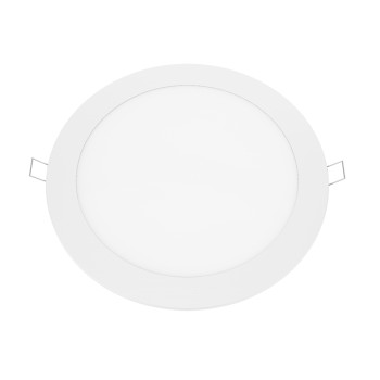 ΛΕΥΚΟ ΣΤΡΟΓΓΥΛΟ LED ΠΑΝΕΛ ΧΩΝΕΥΤΟ 23W 6500K 2120Lm Φ298mm 230V AC Ra80