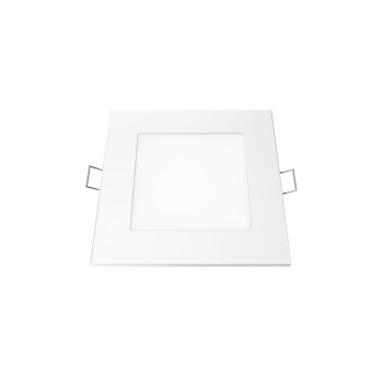 ΛΕΥΚΟ ΤΕΤΡΑΓΩΝΟ LED ΠΑΝΕΛ ΧΩΝΕΥΤΟ 6W 3000K 450Lm 118x118mm 230V AC Ra80