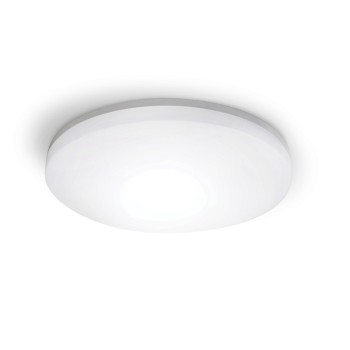 ΛΕΥΚΟ ΣΤΡΟΓΓΥΛΟ Φ/Σ LED ΜΕ ΑΙΣΘΗΤΗΡΑ ΚΙΝ. 24W 2400Lm CCT(3000/4000/6500K) Φ280mm 120° 230V IP54 Ra80