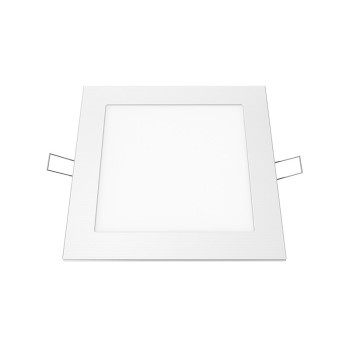 LED SLIM PANEL WHITE  SQUARE REC. 12W 4000K 1100Lm 170mm 230V Ra80