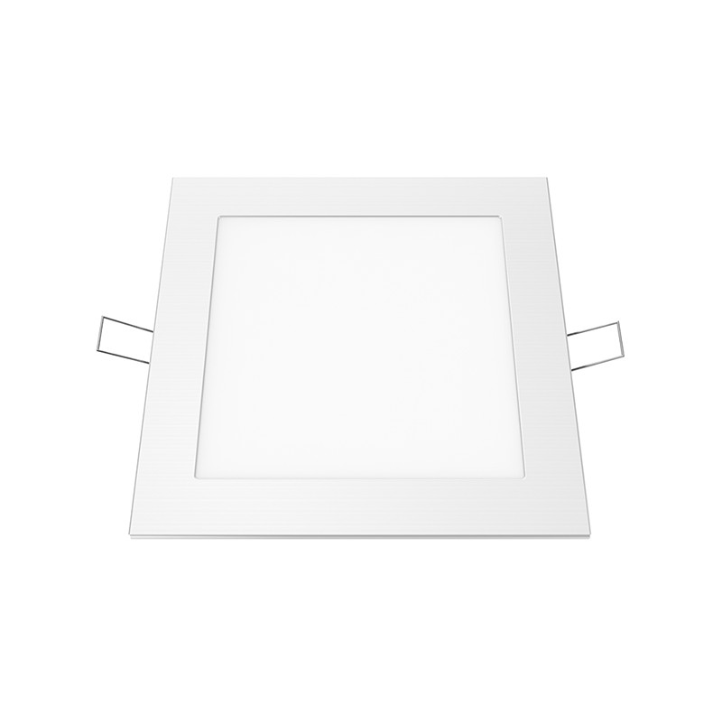 LED SLIM PANEL WHITE  SQUARE REC. 12W 4000K 1100Lm 170mm 230V Ra80