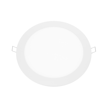 LED SLIM PANEL WHITE ROUND REC. 18W 6500K 1750Lm Φ220 230V AC Ra80