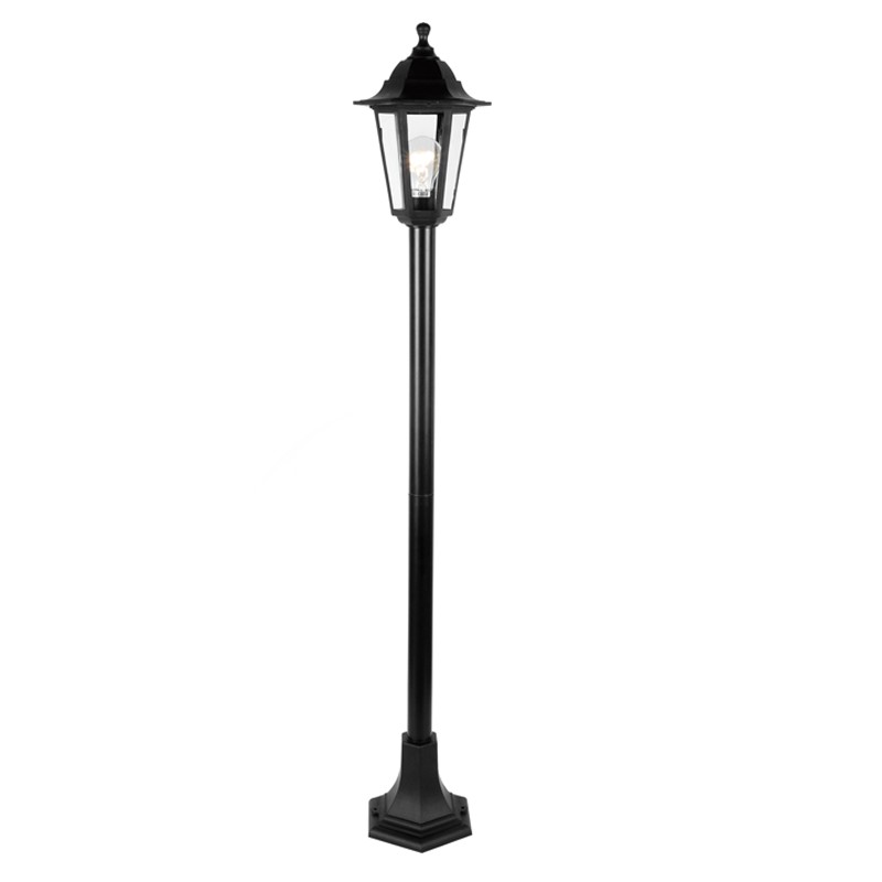 6S PLASTIC FLOOR GARDEN BLACK LUMINAIRE 100CM E27 IP44 6S PLASTIC FLOOR GARDEN BLACK LUMINAIRE 100CM E27 IP44