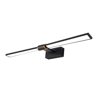 ΕΠΙΤΟΙΧΟ Φ/Σ LED 12W 780LM 3000K ΜΑΥΡΟ ΑΛΟΥΜΙΝΙΟ 610Χ140Χ55ΜΜ PAPIGION