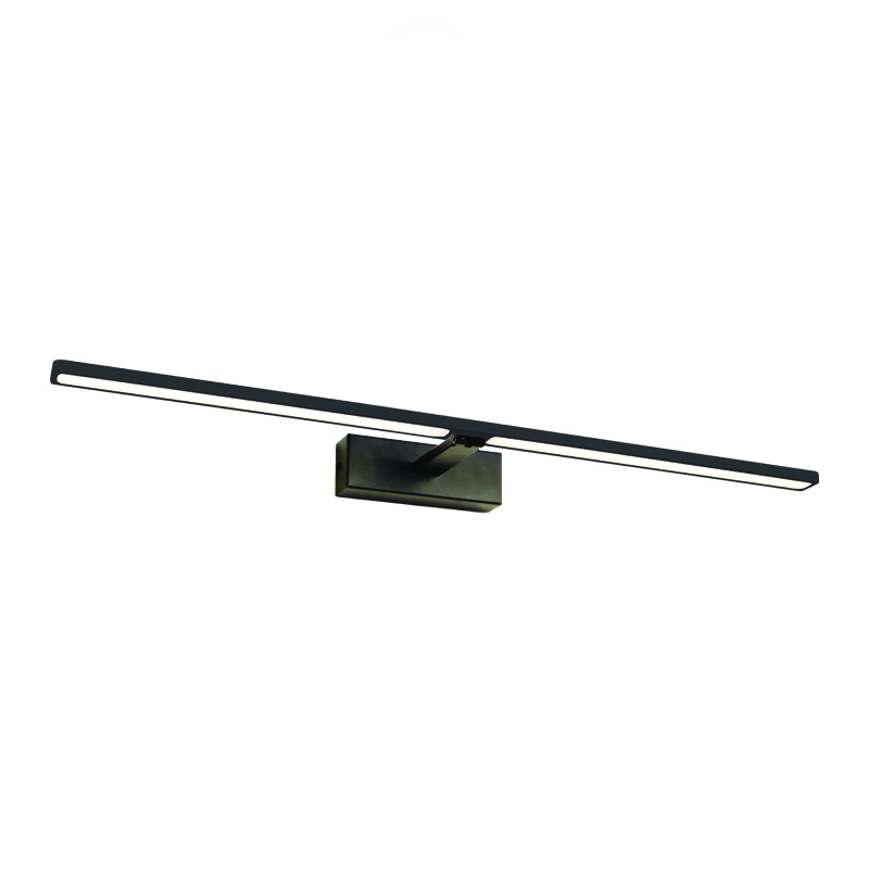 ^ΕΠΙΤΟΙΧΟ Φ/Σ LED 12W 3000K 780LM PALMA ΜΑΥΡΟ ΜΕΤ/ΚΟ IP44 66,5X14,5X5CM  ^ΕΠΙΤΟΙΧΟ Φ/Σ LED 12W 3000K 780LM PALMA ΜΑΥΡΟ ΜΕΤ/ΚΟ IP44 66,5X14,5X5CM