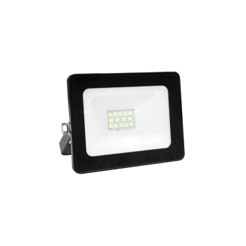 BLACK LED SMD FLOOD LUMINAIRE IP66 10W 6000K 880Lm 12-24V DC RA80