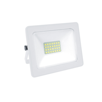 WHITE LED SMD FLOOD LUMINAIRE IP66 20W 3000K 1600Lm 230V RA80