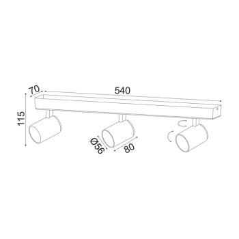^ΕΠΙΤΟΙΧΟ Φ/Σ 3XGU10 ΛΕΥΚΟ ΑΛΟΥΜΙΝΙΟ 54Χ7Χ12CM DISCO ^ΕΠΙΤΟΙΧΟ Φ/Σ 3XGU10 ΛΕΥΚΟ ΑΛΟΥΜΙΝΙΟ 54Χ7Χ12CM DISCO