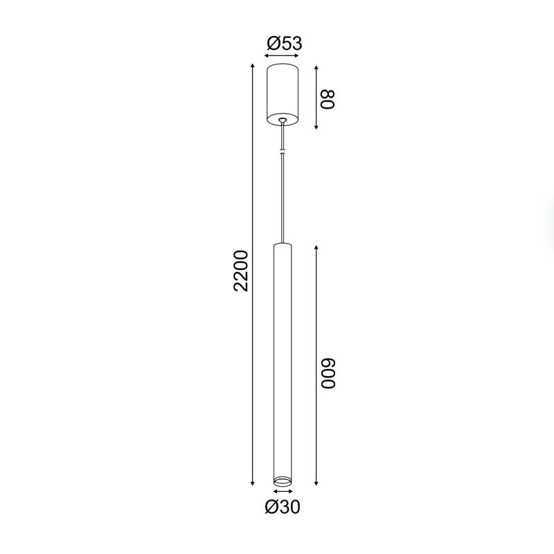 ^ΚΡΕΜΑΣΤΟ Φ/Σ LED 5W 3000K 400LM FINO ΜΑΥΡΟ ΜΕΤ/ΚΟ IP20 D3XD5,3XH220CM ^ΚΡΕΜΑΣΤΟ Φ/Σ LED 5W 3000K 400LM FINO ΜΑΥΡΟ ΜΕΤ/ΚΟ IP20 D3XD5,3XH220CM