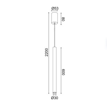^ΚΡΕΜΑΣΤΟ Φ/Σ LED 5W 3000K 400LM FINO ΛΕΥΚΟ ΜΕΤ/ΚΟ IP20 D3XD5,3XH220CM ^ΚΡΕΜΑΣΤΟ Φ/Σ LED 5W 3000K 400LM FINO ΛΕΥΚΟ ΜΕΤ/ΚΟ IP20 D3XD5,3XH220CM