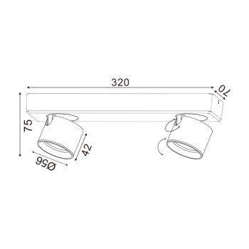 ^ΕΠΙΤΟΙΧΟ Φ/Σ LED 10W COB 80° 3000K 800LM ΛΕΥΚΟ ΑΛΟΥΜΙΝΙΟ 32X7XH7,5CM PLUTO ^ΕΠΙΤΟΙΧΟ Φ/Σ LED 10W COB 80° 3000K 800LM ΛΕΥΚΟ ΑΛΟΥΜΙΝΙΟ 32X7XH7,5CM PLUTO