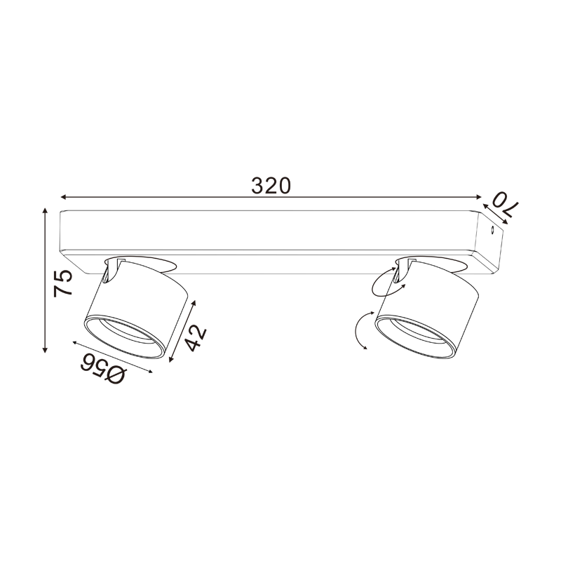 ^ΕΠΙΤΟΙΧΟ Φ/Σ LED 10W COB 80° 3000K 800LM ΛΕΥΚΟ ΑΛΟΥΜΙΝΙΟ 32X7XH7,5CM PLUTO ^ΕΠΙΤΟΙΧΟ Φ/Σ LED 10W COB 80° 3000K 800LM ΛΕΥΚΟ ΑΛΟΥΜΙΝΙΟ 32X7XH7,5CM PLUTO